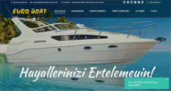 Desktop Screenshot of euroboat-turkey.com